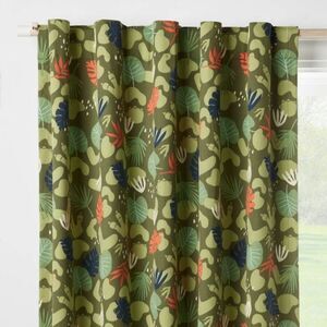 Open Box - Pillowfort - 84" Dinosaur Full Printed Blackout Kids' Curtain P Green